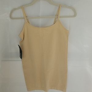 NWT Apt 9 Tan Essential Seamless Cami Sz S/M